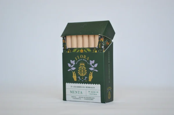 Cajetilla Flora Herbal – Menta 20 un.