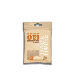 Filtros Dark horse 120 Un Slim 6 mm Long Bio + Papel Brown