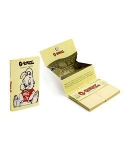 Papelillo G - Rollz 1 1/4 + Tips + Tray Banksy Org Hemp