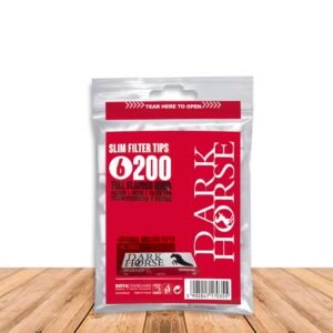 Filtros Dark Horse Slim 6 mm 200 un + Papel Original