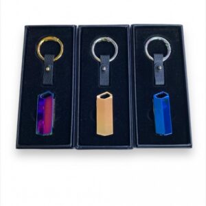 Llavero Metalico Con Encendedor USB