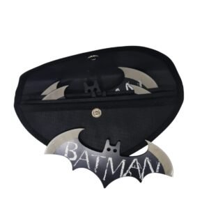 Set de 3 Shurikens Batman de Acero Inoxidable