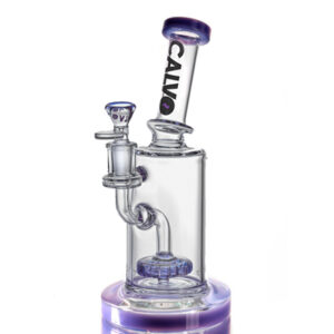 Bong Pyrex Calvo Esencial Rig Color Purple 22 cm