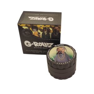Moledor De Aluminio Con Base Imantada G -Rollz 53mm- 4 Partes Diseños