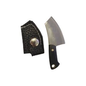 Mini Cuchillo Acero Inoxidable 5 Cm+ Funda - 3