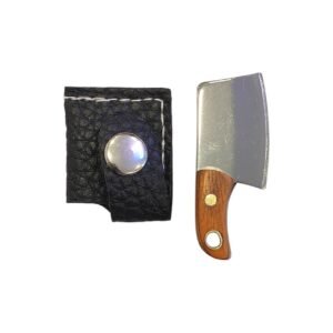 Mini Cuchillo Acero Inoxidable 5 Cm+ Funda - 2