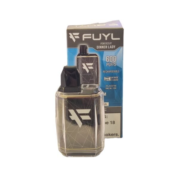 Vaporizador Recargable Dinner Lady Fuyl 600 Puffs -Sabor Bubblegum Ice