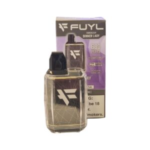 Vaporizador Recargable Dinner Lady Fuyl 600 Puffs -Sabor Blueberry ice