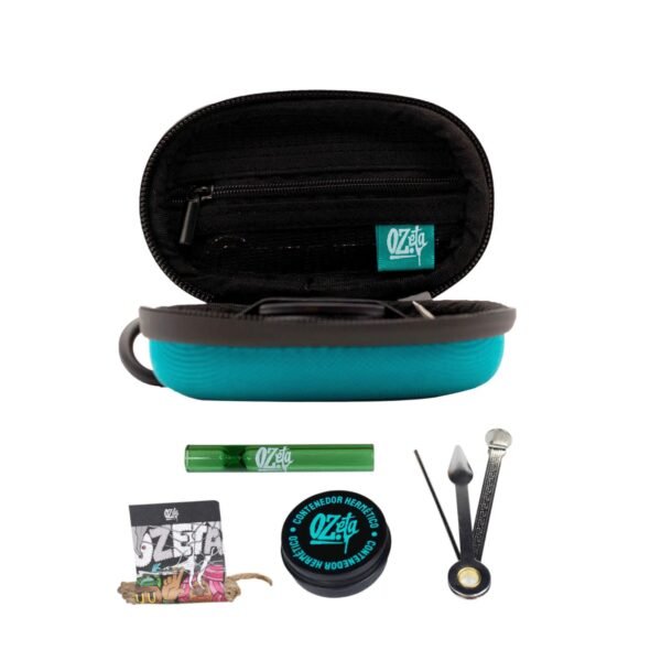 Bolso Anti Olores Ozeta Pequeño Color Cyan