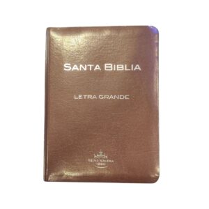 Santa Biblia Reina Valera 1960 Cafe Letra Grande