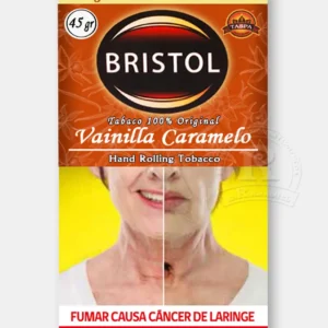 Tabaco Bristol Vainilla Caramelo 45 grs