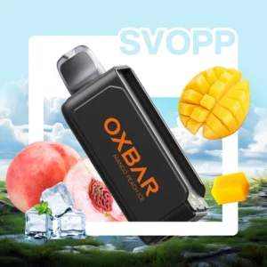 Oxbar Svopp Recarga 25K Puffs – Mango Peach Ice (Mango Durazno Ice)