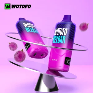 Vaporizador Desechable Wotofo Nexbar 10.000 Puffs - Grape Ice (Uva Ice)