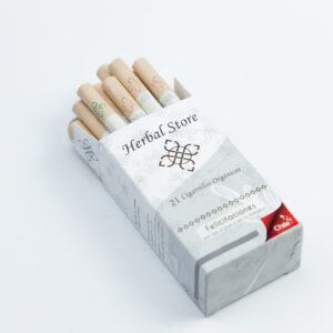 Cajetilla de Cigarros Organicos Herbal Store Sin Nicotina 21 un. - Flower Relax
