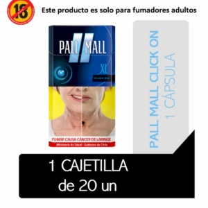 Cigarrillos Pall Mall XL Click On 20 un