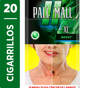 Cigarrillos Pall Mall XL Boost 20 un.